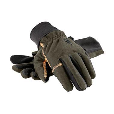 GLOVES, WINTER, GREEN, M